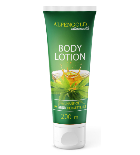 alpengold body lotion hanf ml